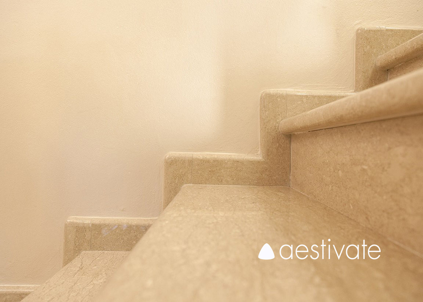 Beige Oliva Treppe aestivate Klaksteintreppe aestivate