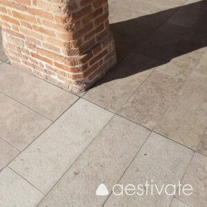 Geschliffene Red Oliva Fliese aestivate