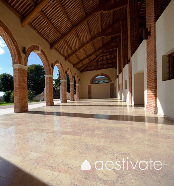 FL14418XXX_Kalksteinfliese Red Oliva mit polierter Oberfläche für den Innenbereich, von aestivate-3-1.jpg Red Oliva Kalksteinfliese poliert aestivate