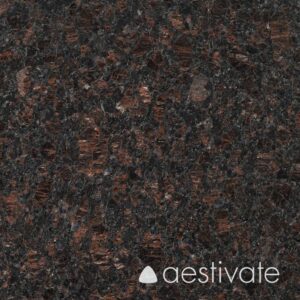 Granitfliese Tan Brown satiniert