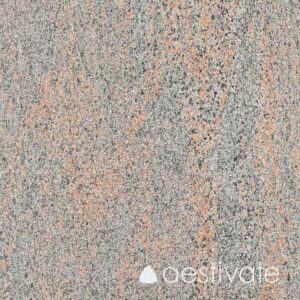 Granitblockstufe Langas Röd Halmstadt geflammt aestivate