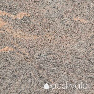 Granitplatte Purjup Classico Paradiso Bash geflammt und gebürstet aestivate