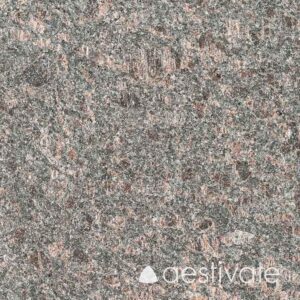 Granitplatte Tan Brown geflammt und gebürstet