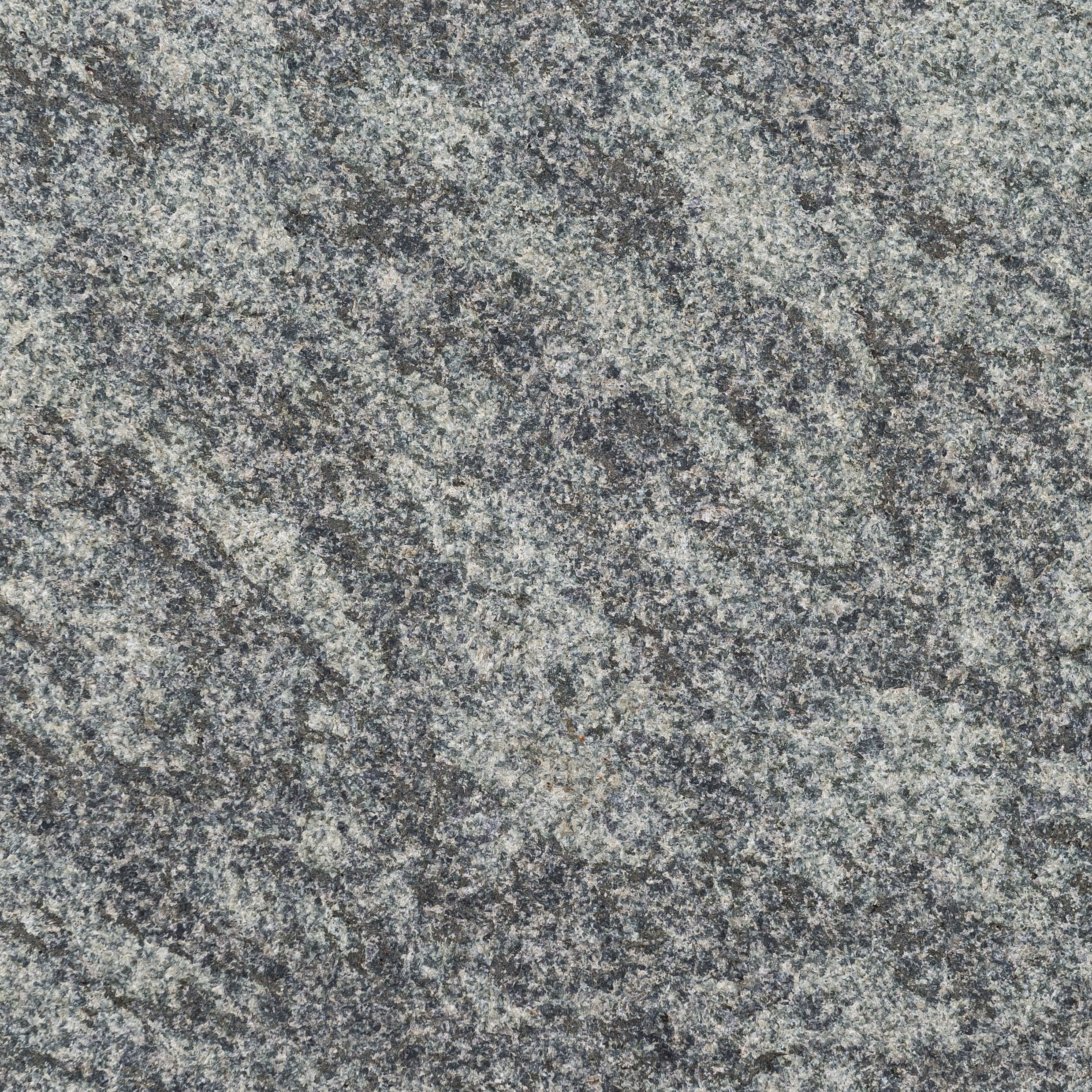 Granitplatte Verde Oliva geflammt und gebürstet 4 Terrassenplatte Verde Oliva